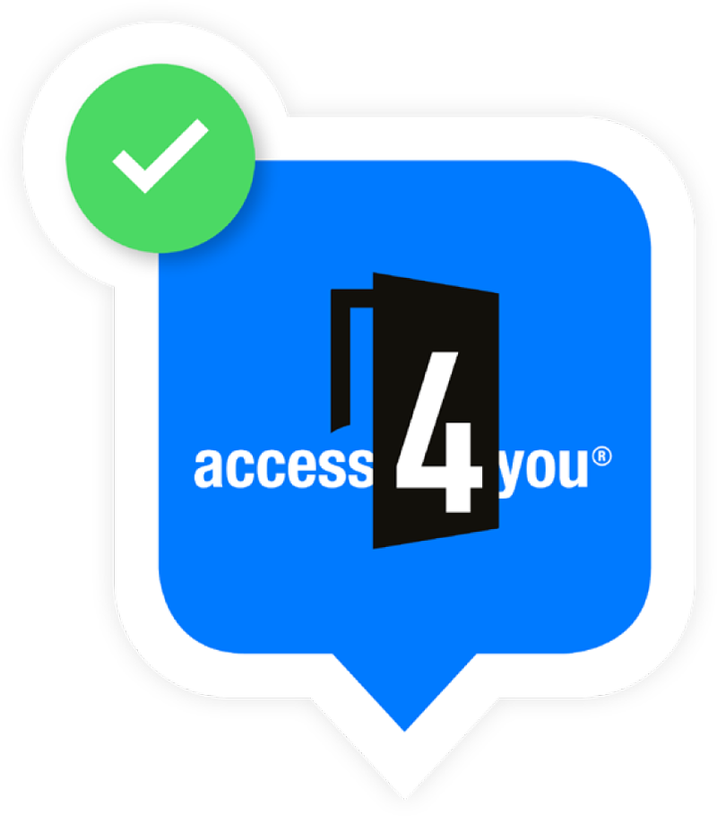 Certifikat dostopnosti Access4you